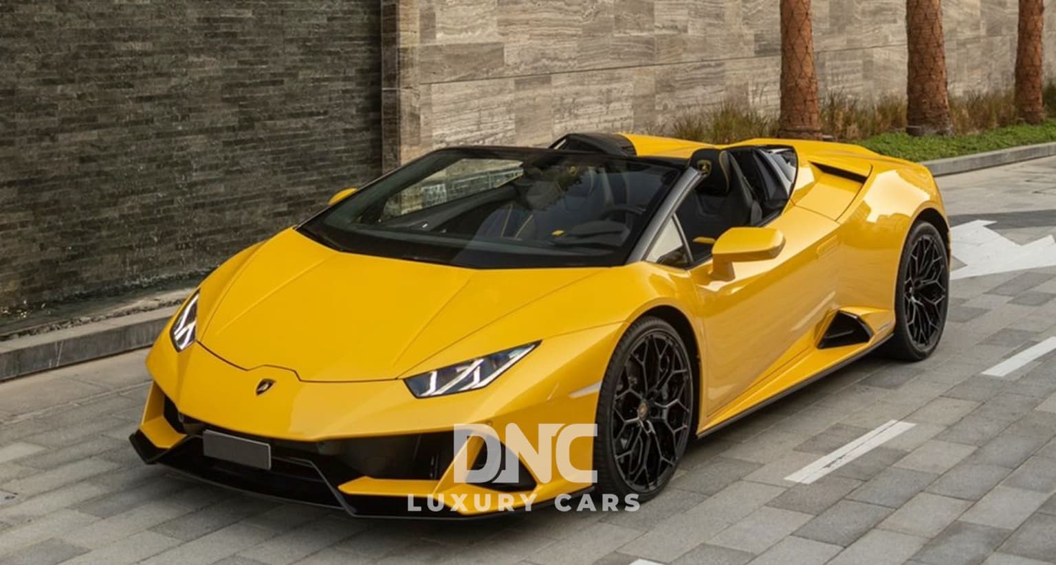 Lamborghini Huracan Evo Spyder Jaune Dnc Luxury Cars