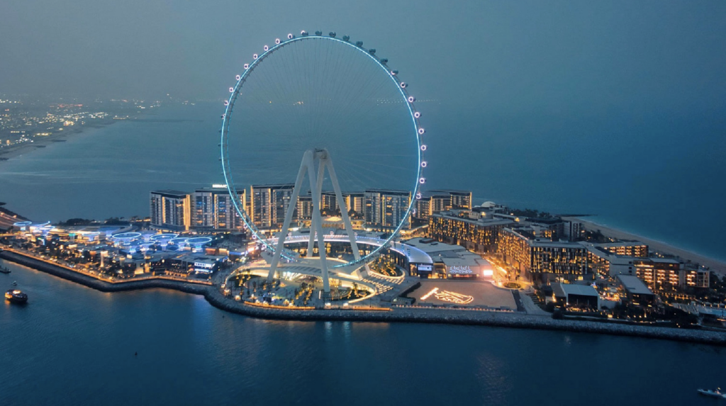 bluewaters, la grande roue de dubai