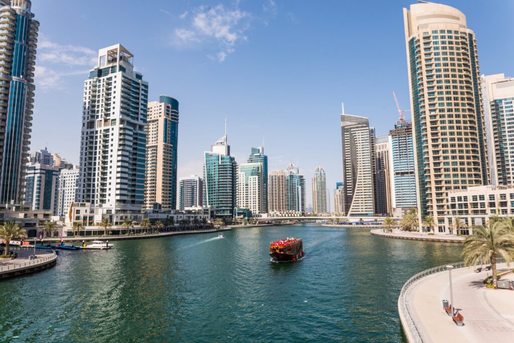 Balade à dubai marina