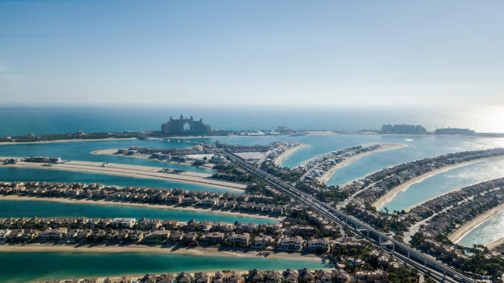 Conduite sur Palm Jumeirah en direction de l’Atlantis